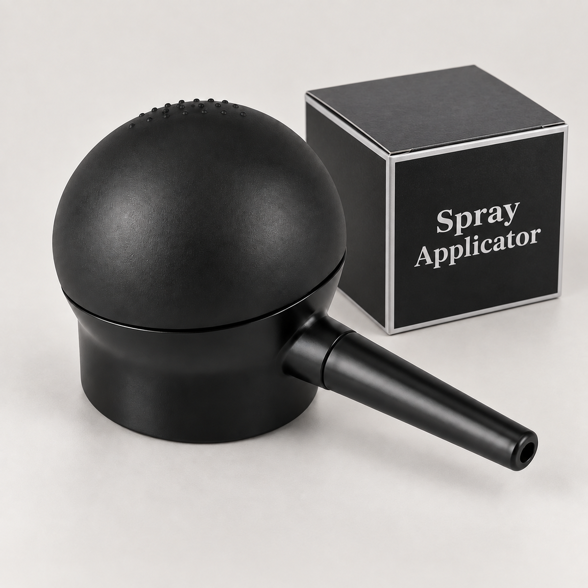 Black Spray Applicator pump with matching box